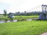 Fußgängerhängebrücke über die Zwickauer Mulde